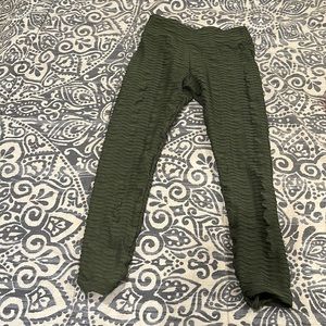 EUC BBB Olive Leggings (Kids 9-14)